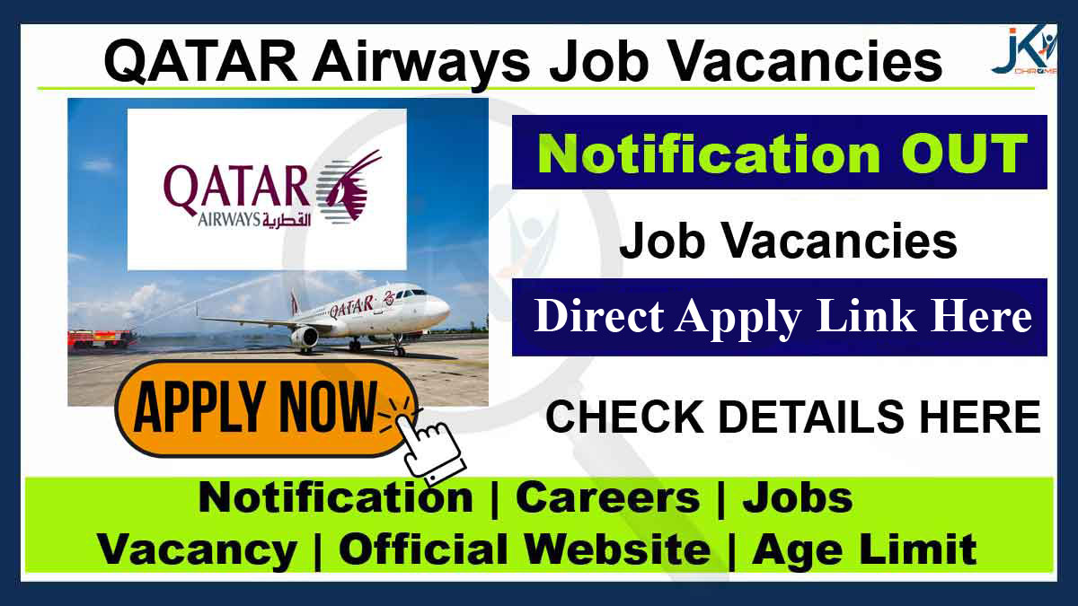 Qatar Airways Manager Job Vacancy, Apply Online