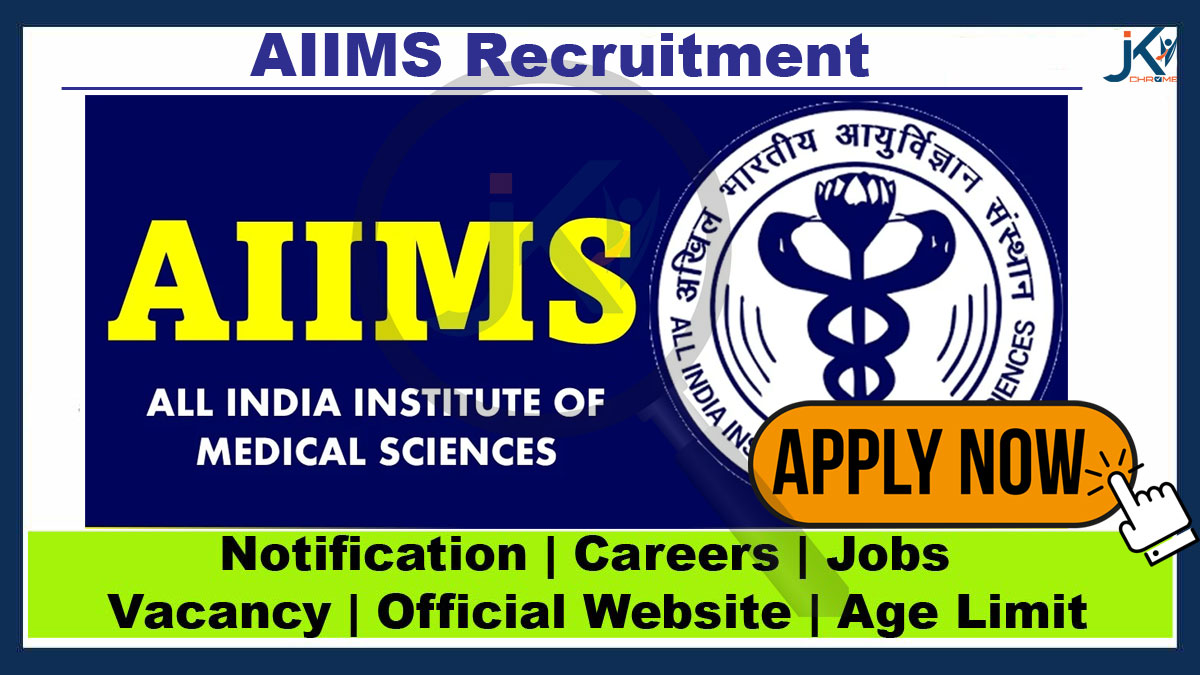 AIIMS CRE 2023 Recruitment
