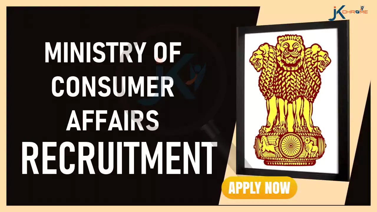 Ministry of Consumer Affairs Recruitment