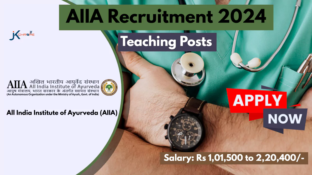 AIIA Recruitment 2024