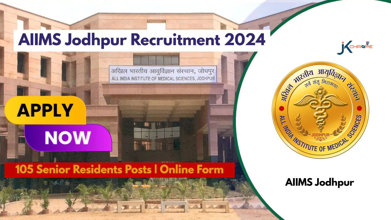 AIIMS Jodhpur Recruitment 2024