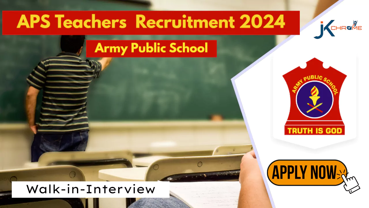 APS Teachers Recruitment 2024