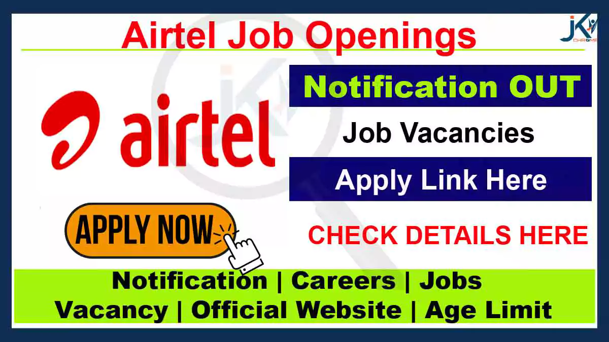 Airtel Territory Manager Jobs 2024