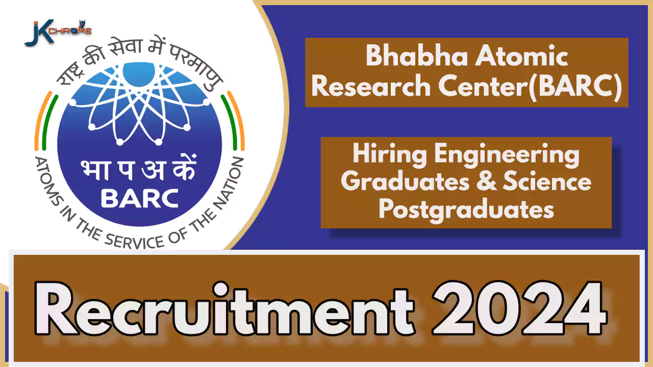 BARC Recruitment 2024 for Scientific Officers; Check Eligibility, How to Apply — Last Date Extended