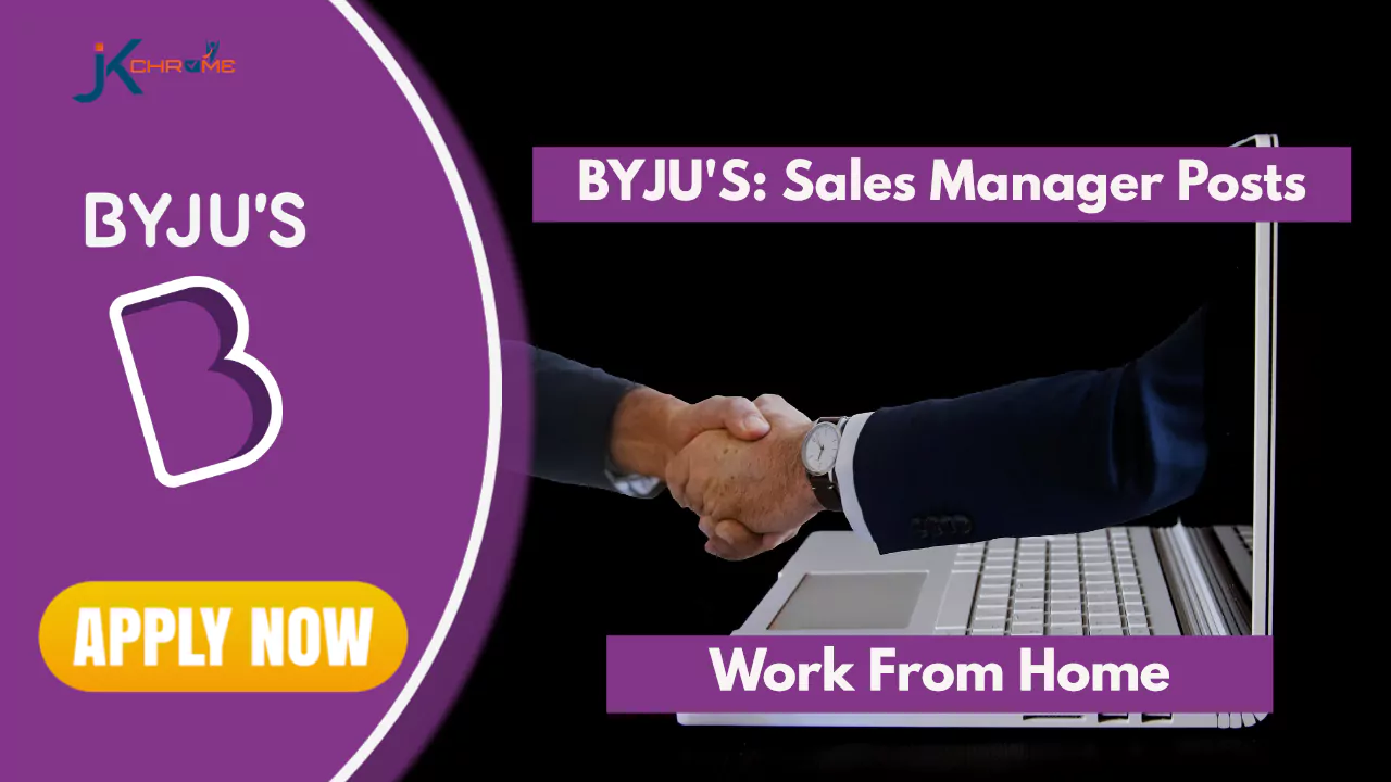 Sales Manager (Work from Home)