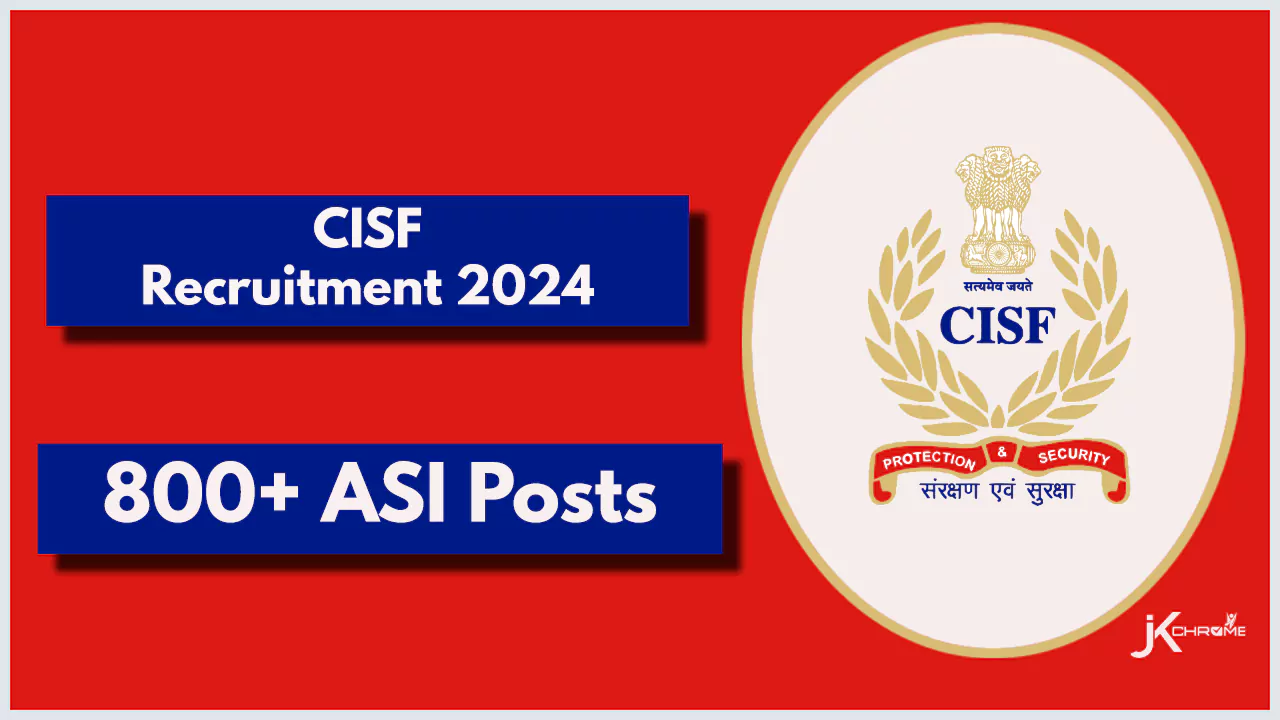 CISF Constable Driver Recruitment 2023 Official Notification