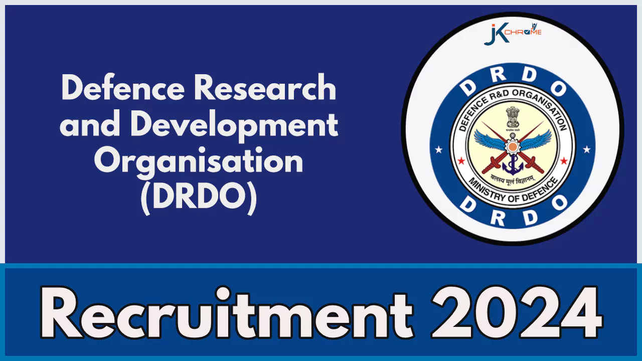 JRF — DRDO Recruitment 2024