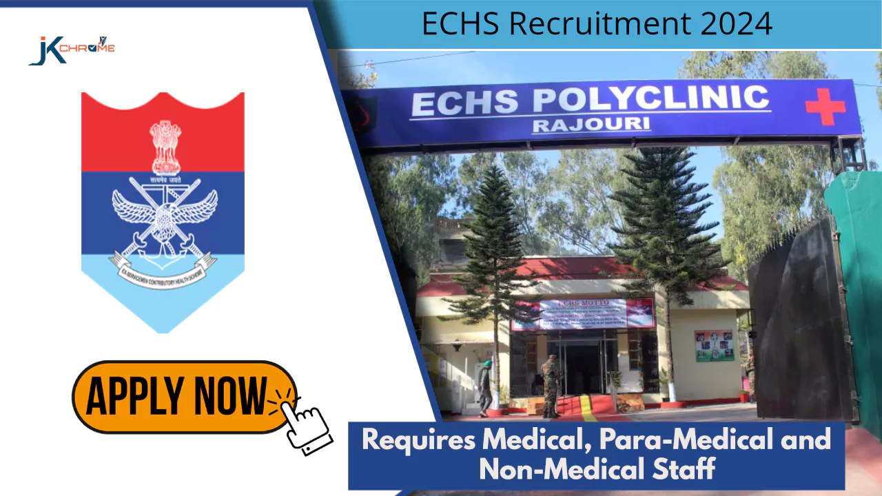 ECHS Rajouri Recruitment 2024