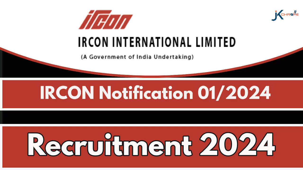 Assistant Manager/Civil (B.Tech) — IRCON Recruitment 2024; Salary 1.4 Lakhs, Check How to Apply