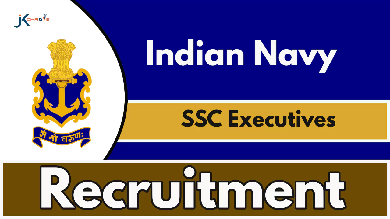 SSC Executive — Indian Navy Recruitment 2024