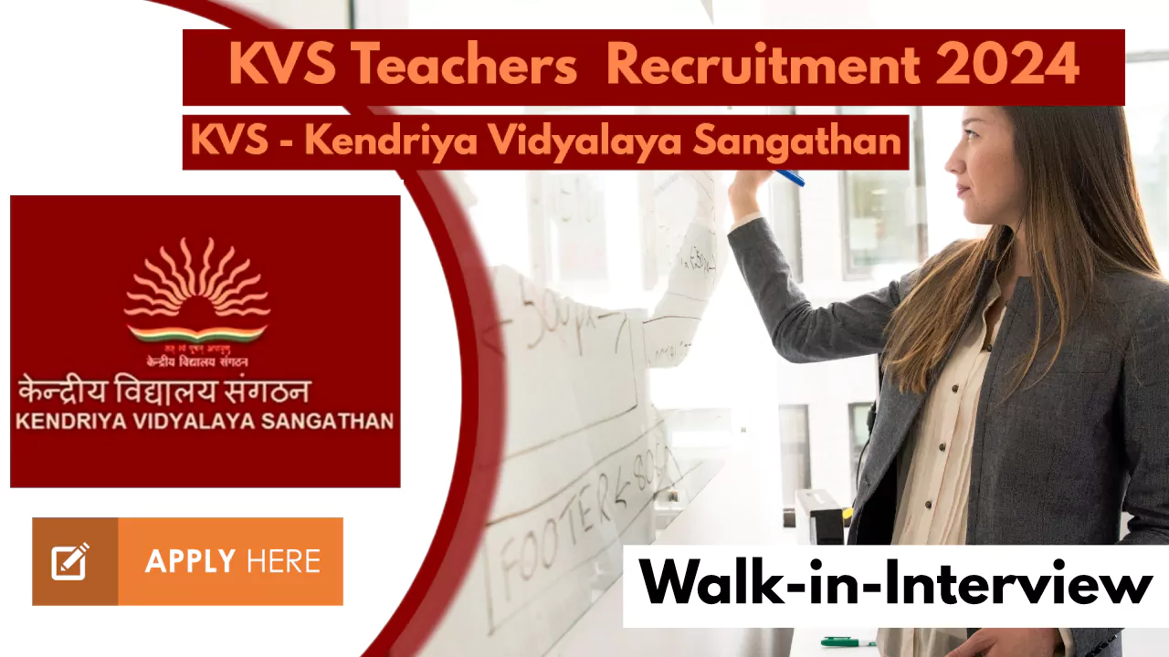 KVS Miran Sahib Teacher Recruitment 2024