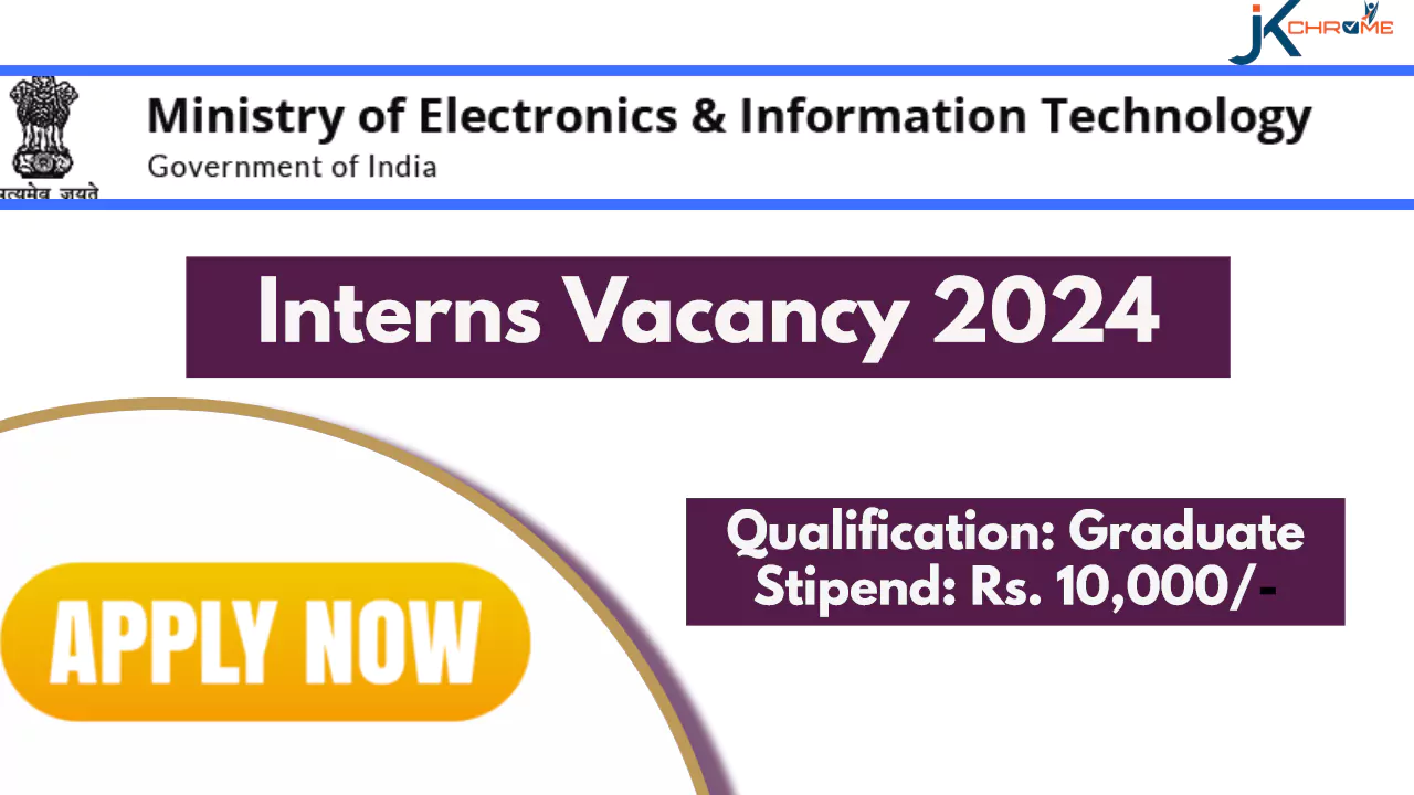 Interns Vacancy 2024, Stipend 10,000 per month