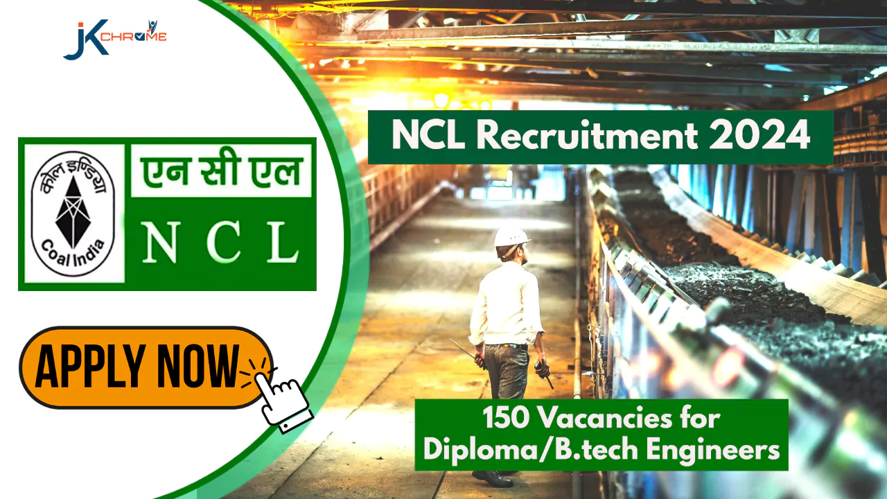 150 Supervisory Staff Vacancies, NCL Recruitment 2024 Check