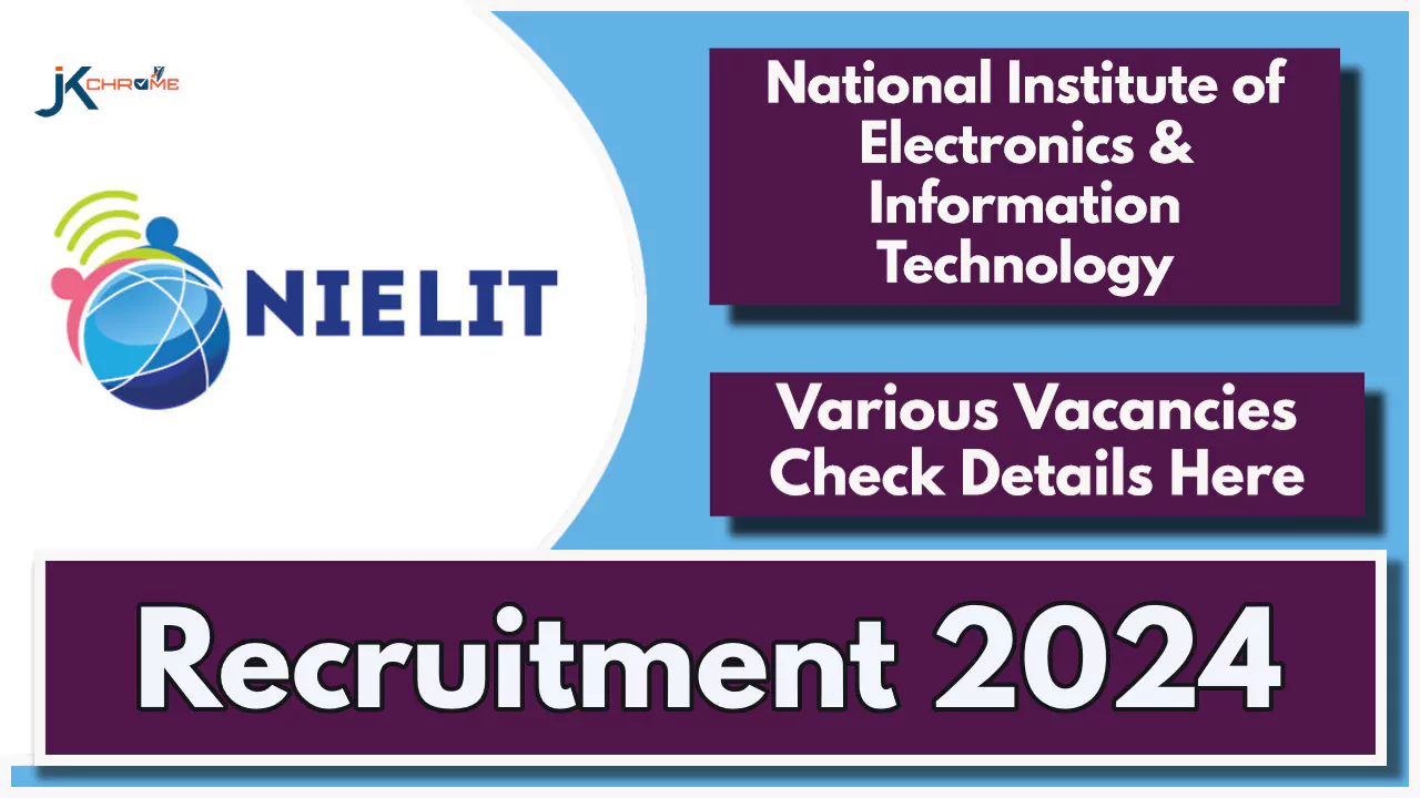 NIELIT Delhi Recruitment 2024