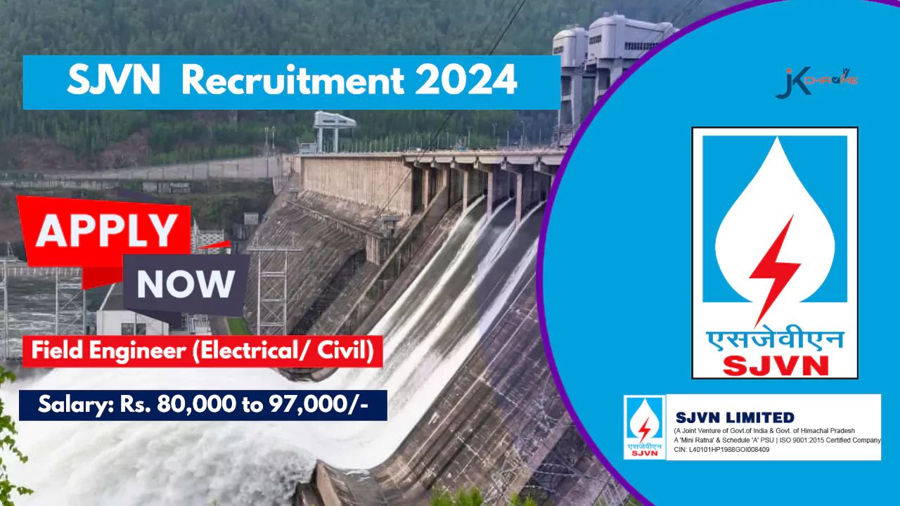 SJVN Recruitment 2024; Check Notification Out, Qualifications and How to Apply | Online Form