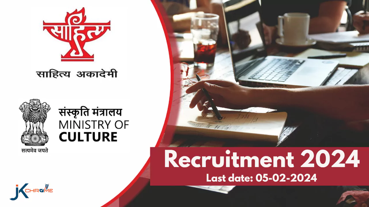 Sahitya Akademi Recruitment 2024, Various Vacancies