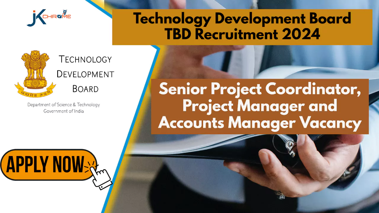 Manger, Project Coordinator — TDB Recruitment 2024