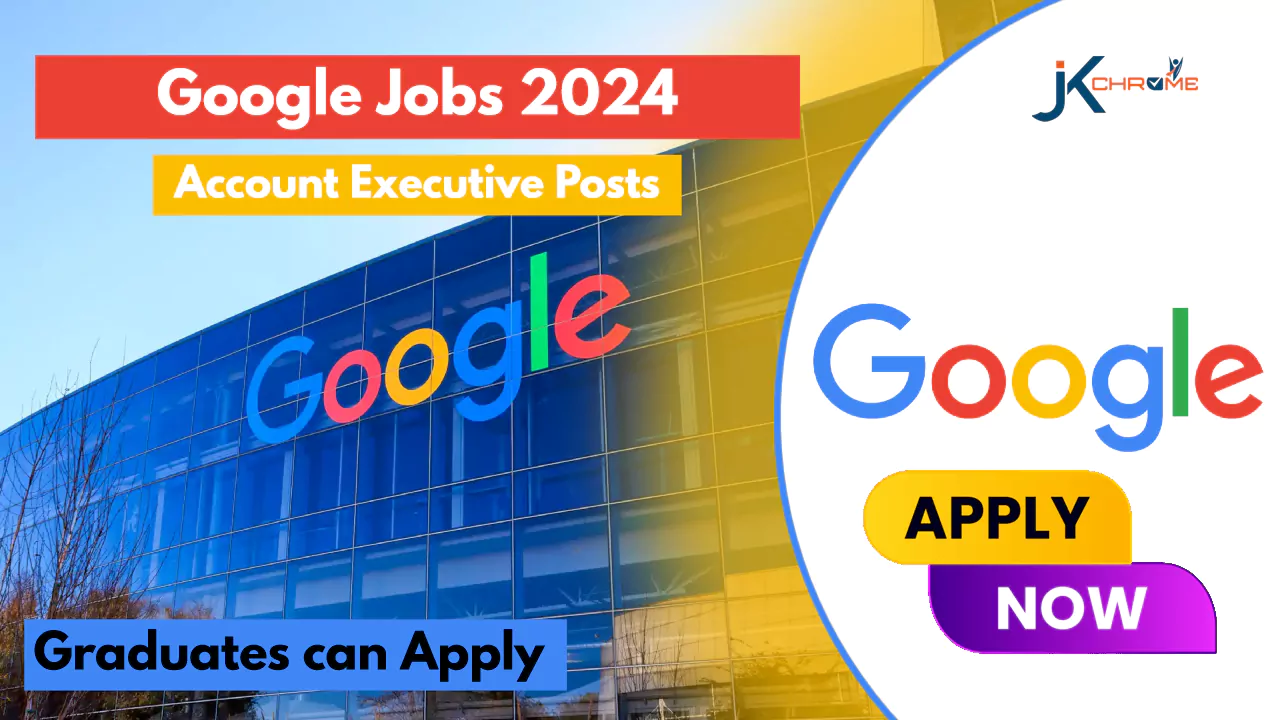 Google Account Executive Vacancy 2024
