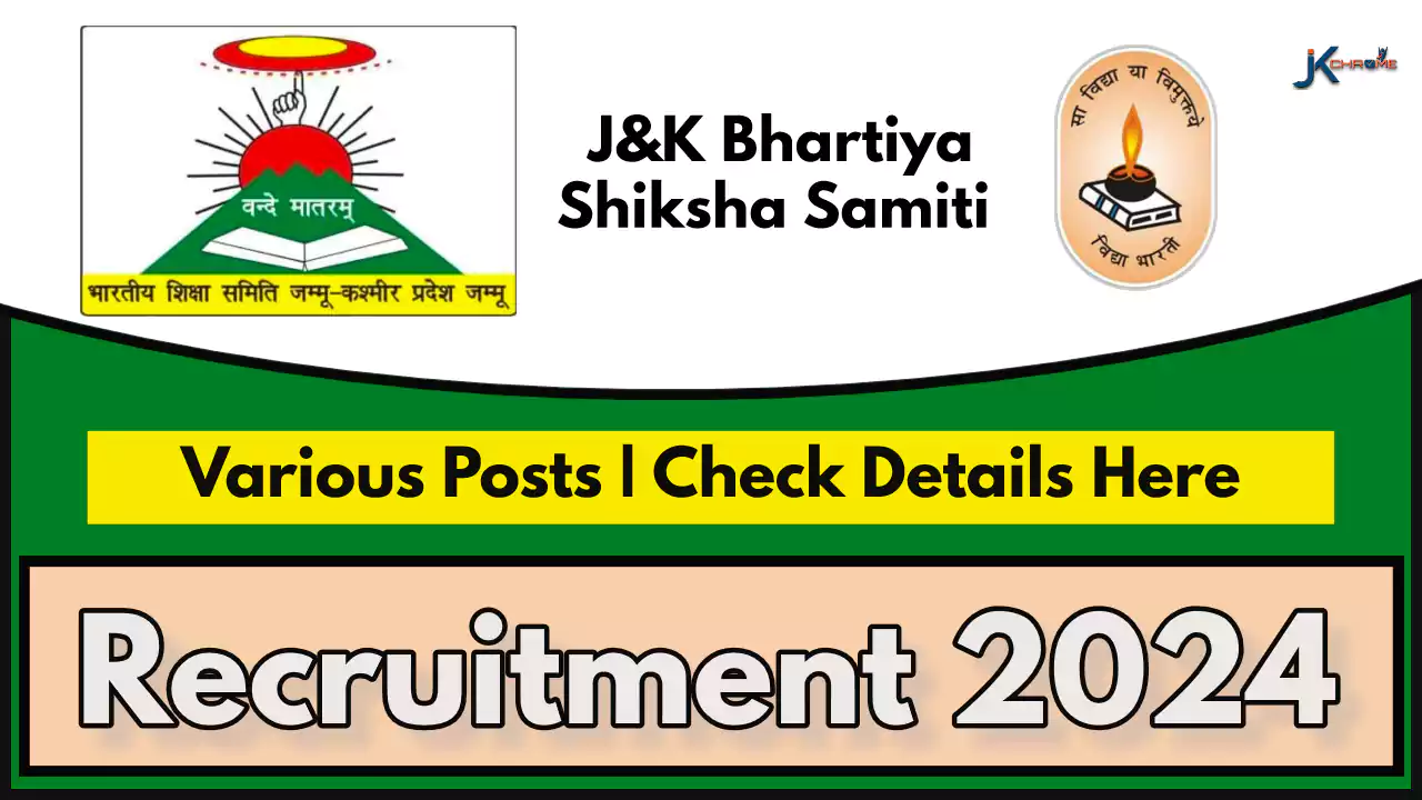 Bhartiya Shiksha Samiti Vacancy 2024; Check Details Here