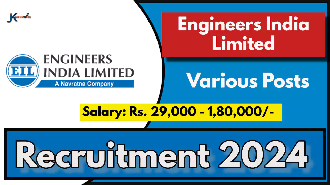 Engineers India Limited Recruitment 2024; Check Post, Eligibility and How to Apply