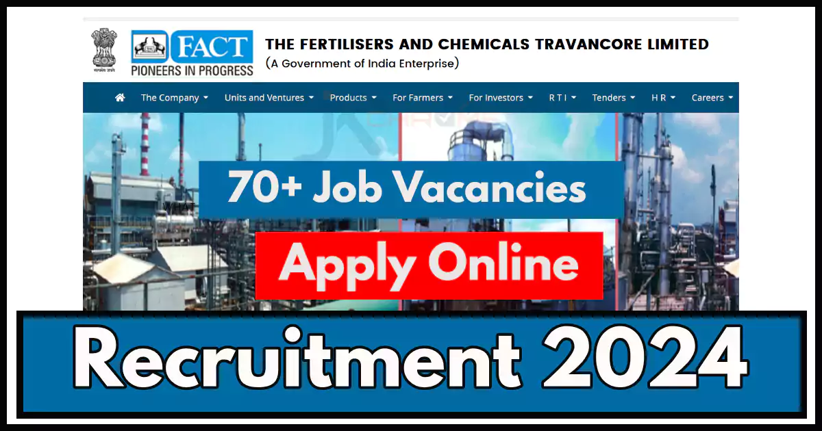 78 Job Vacancies in FACT