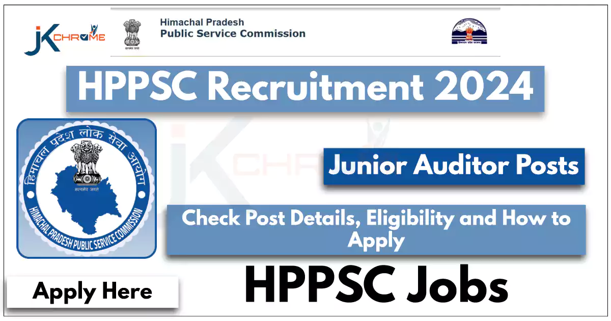 HPPSC Auditor Recruitment 2024