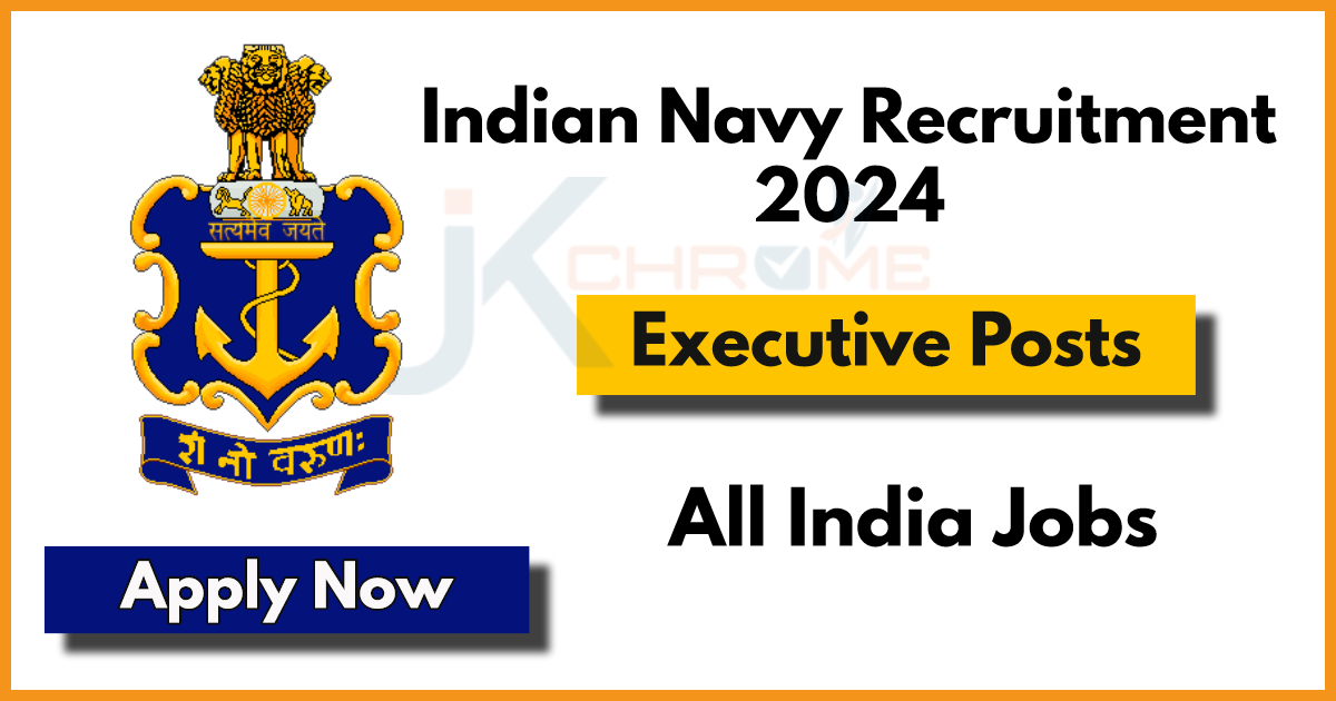 Indian Navy Executive(IT) Recruitment 2024