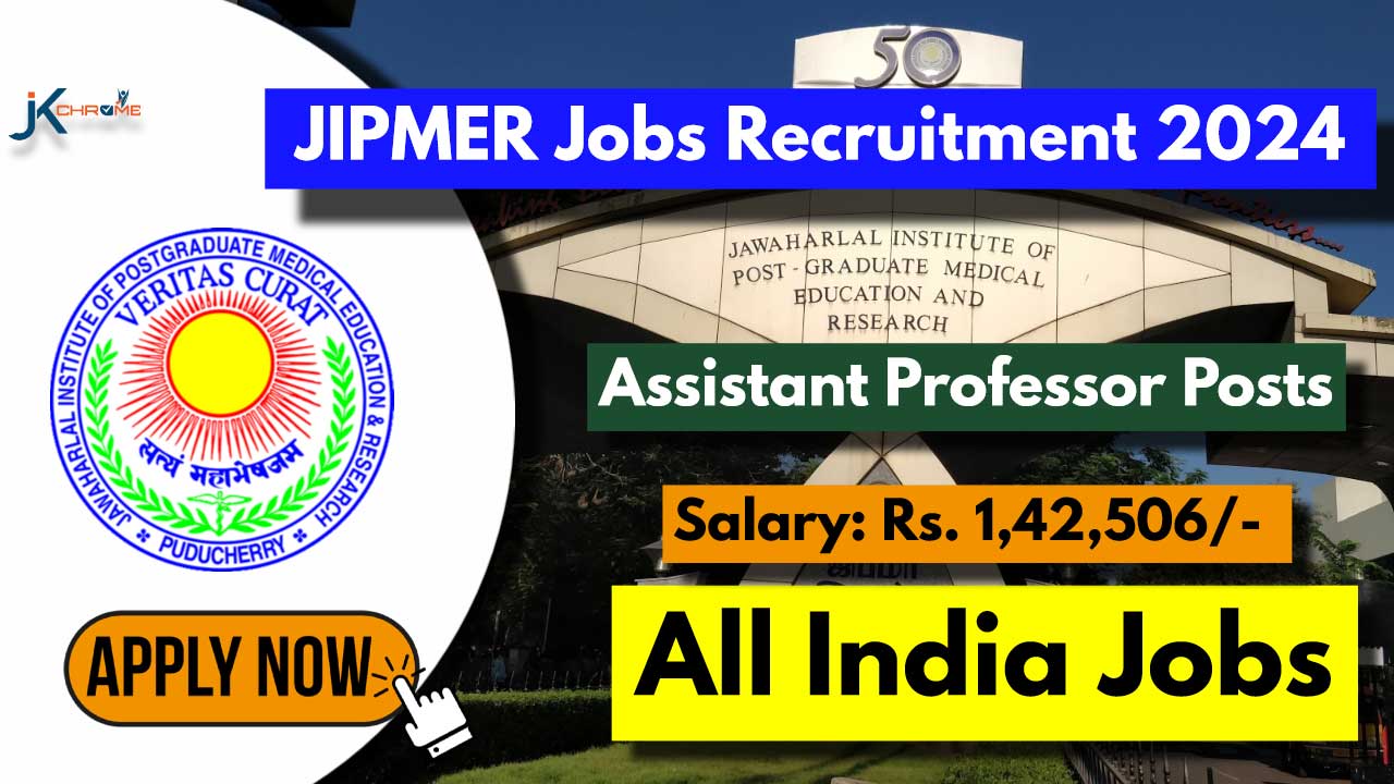 Faculty Posts — JIPMER Jobs Recruitment 2024