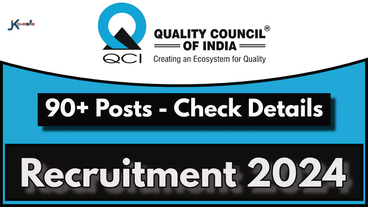 Quality Council of India Recruitment 2024; Apply Online for 92 Posts