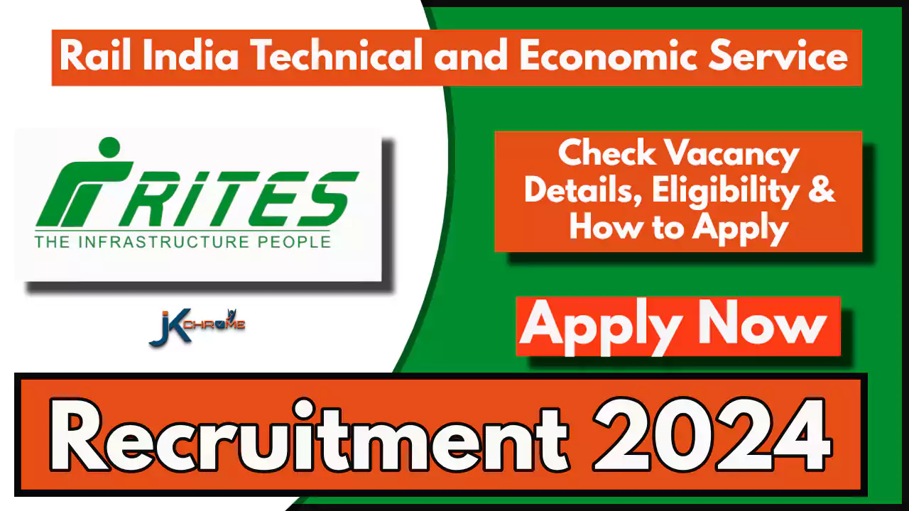RITES Job Vacancies 2024; Apply Online