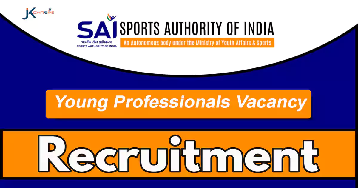 Young Professional Job Vacancy in Sports Authority of India