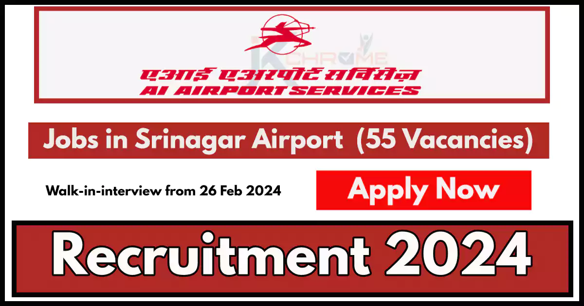 Jobs in Srinagar Airport - AIASL Notification 2024