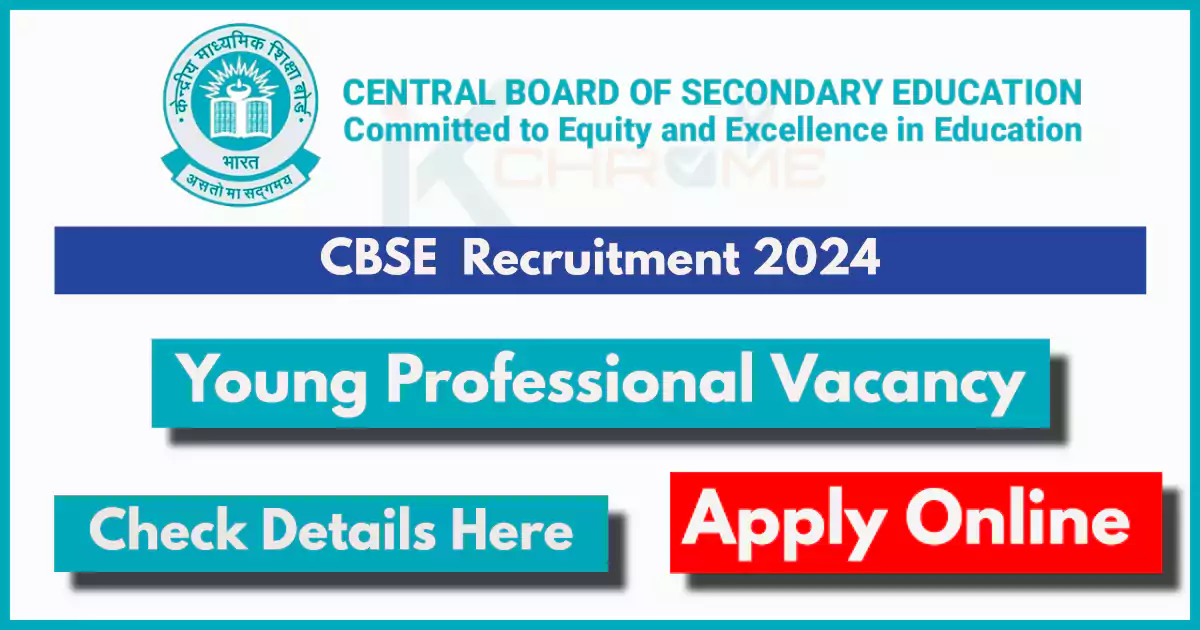 CBSE Recruitment 2024 1