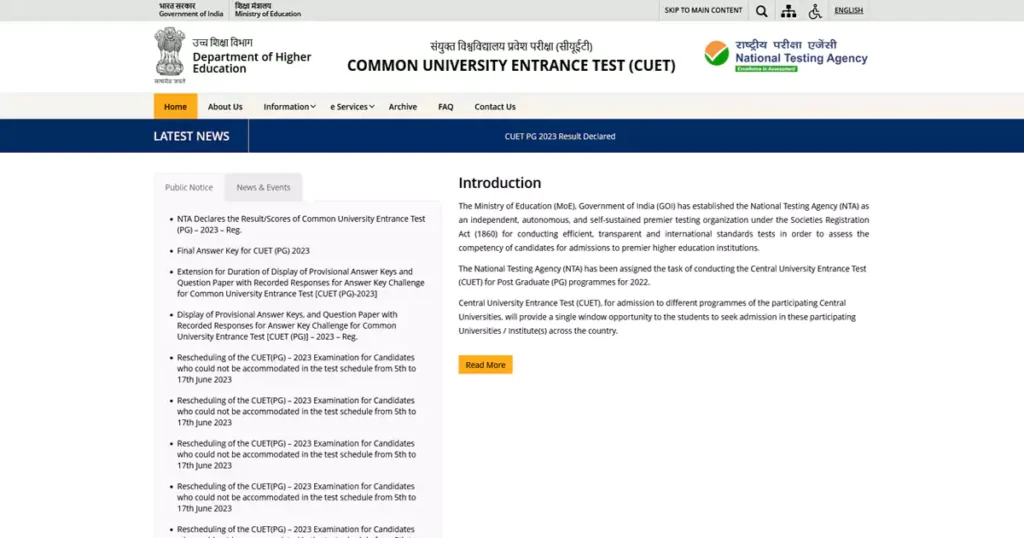 CUET PG 2024 Admit Cards to be issued today