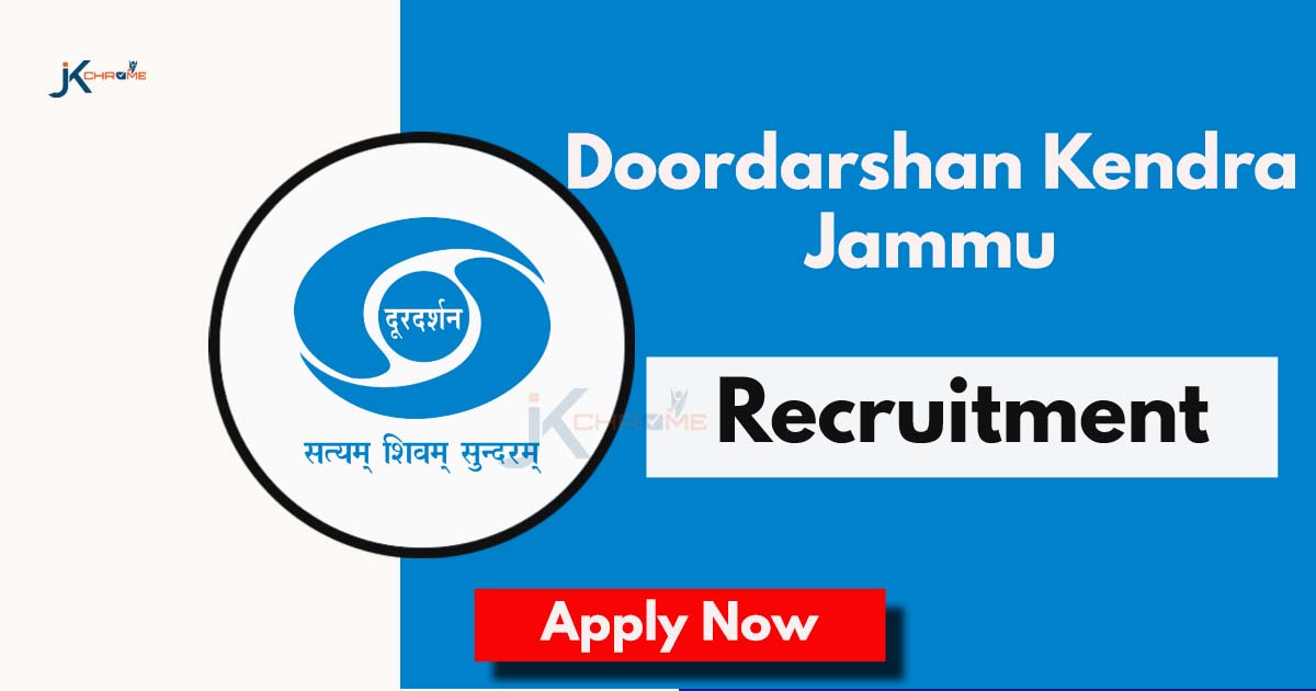 Doordarshan Kendra Jammu Recruitment