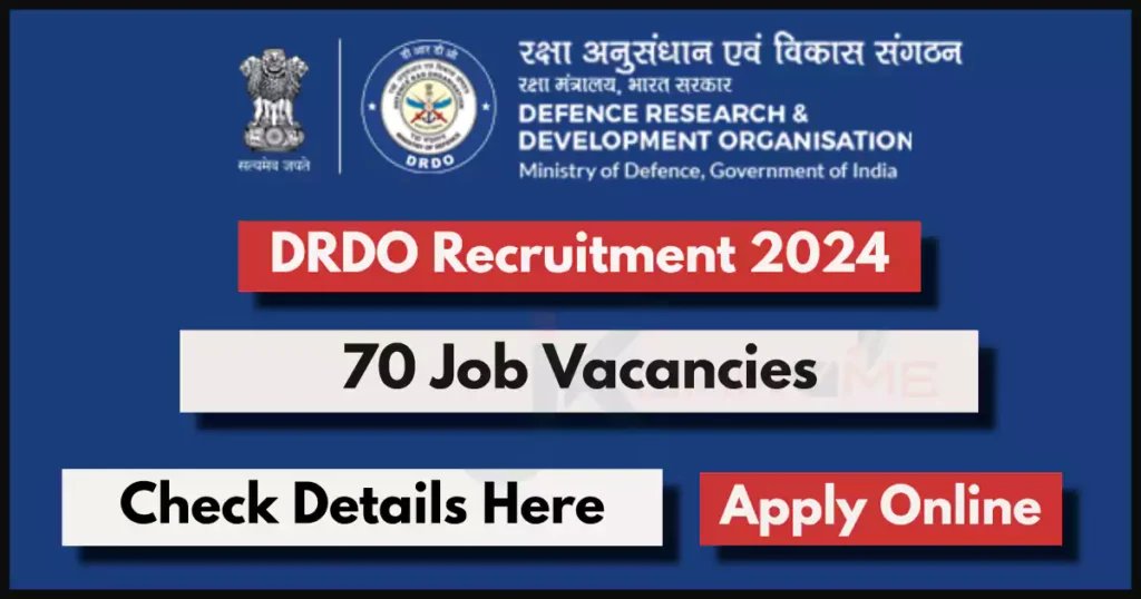 DRDO Apprentice Recruitment 2024