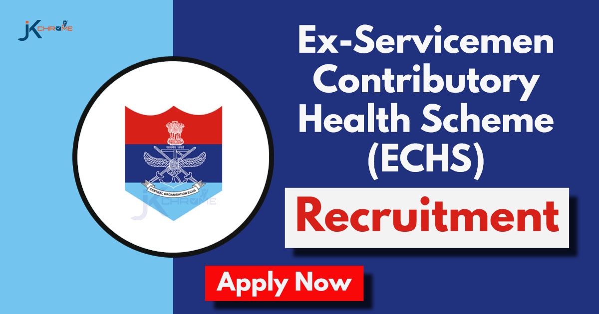 ECHS J&K Recruitment