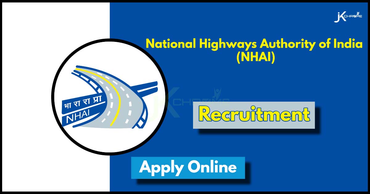 NHAI Recruitment Notification PDF
