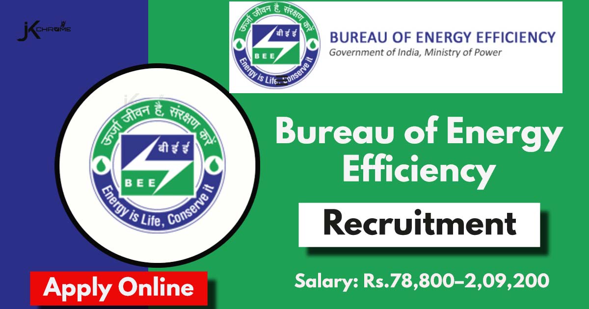 Bureau of Energy Efficiency Recruitment 2024: Check Posts, Eligibility and How to Apply