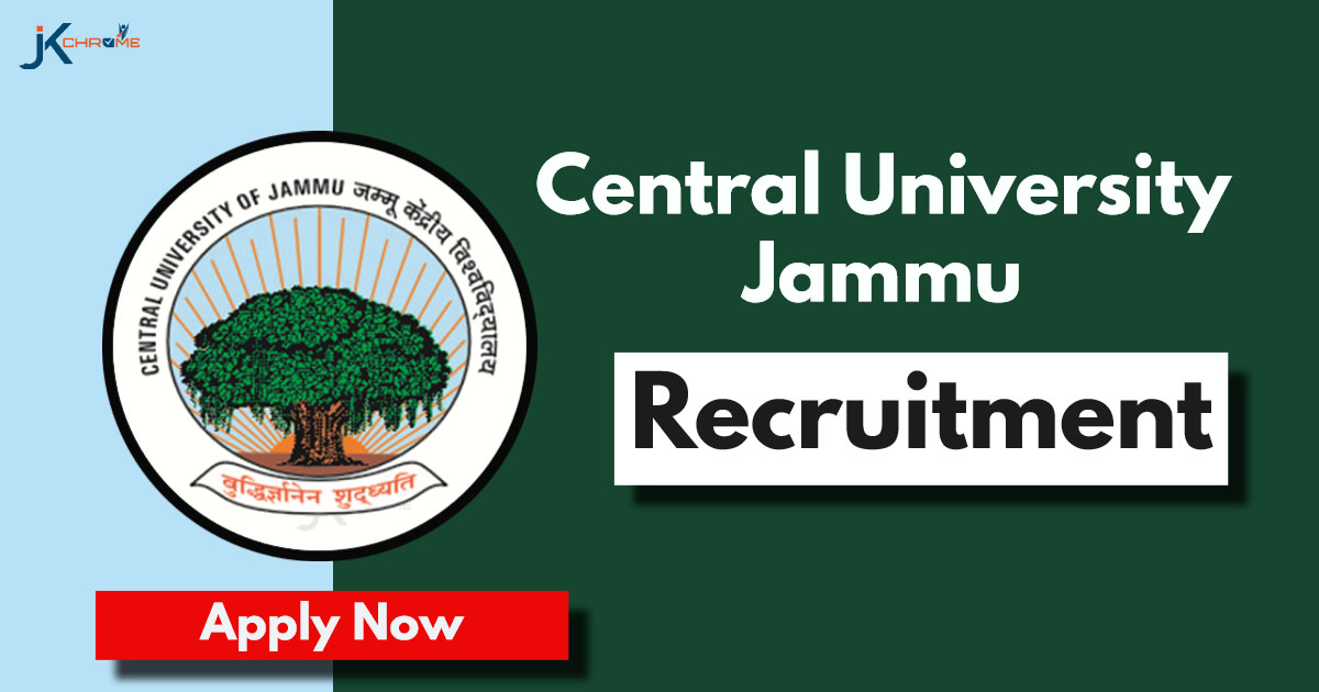Central University Jammu Project Staff Recruitment 2024 Notification PDF