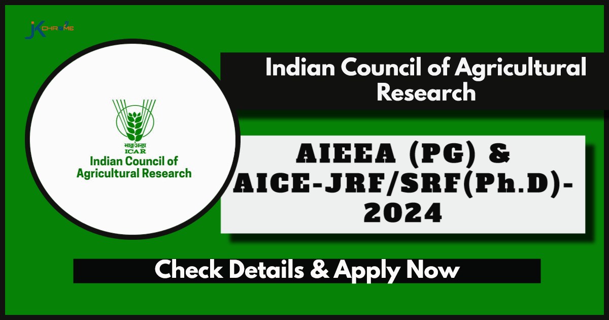 ICAR AIEEA, AICE 2024: Check Eligibility, Application Process, Exam Pattern, Syllabus