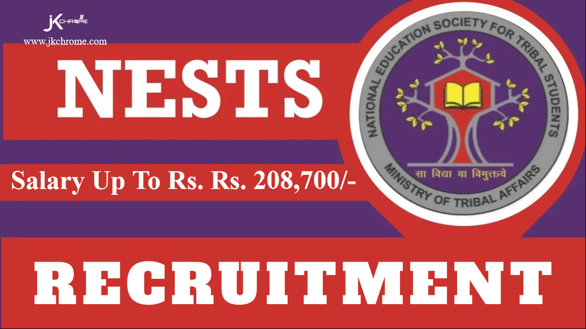 NESTS Recruitment 2024 Notification Out; Check Posts, Salary, Eligibility and Application Process
