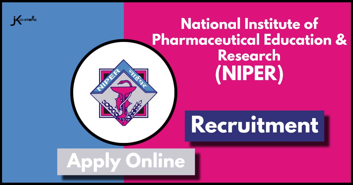 NIPER Recruitment