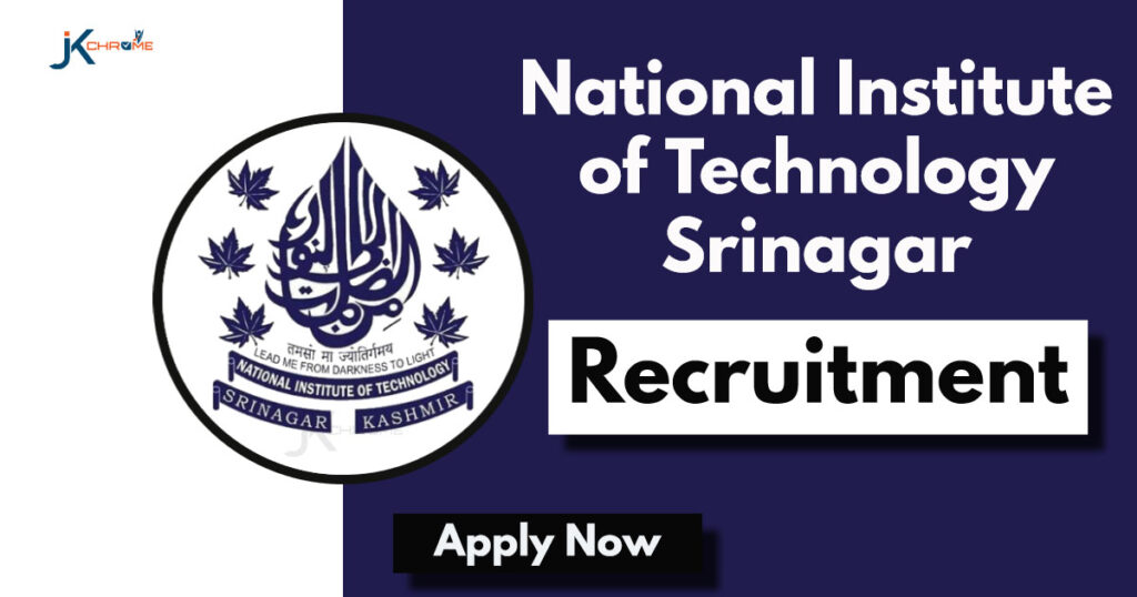 NIT Srinagar Recruitment