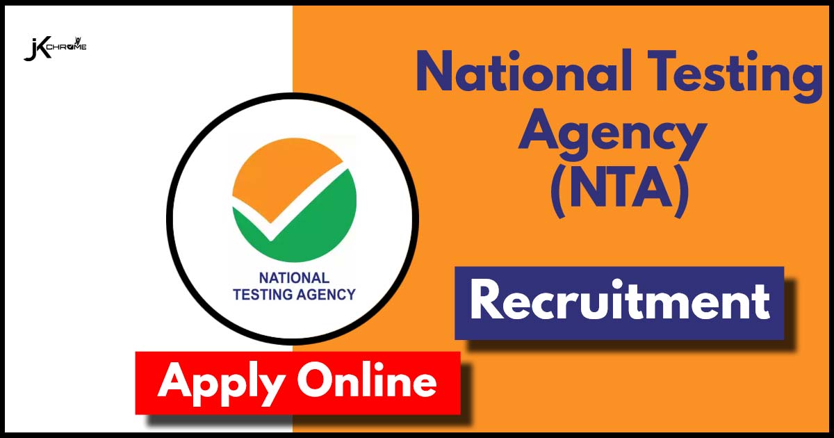 National Testing Agency (NTA) Recruitment