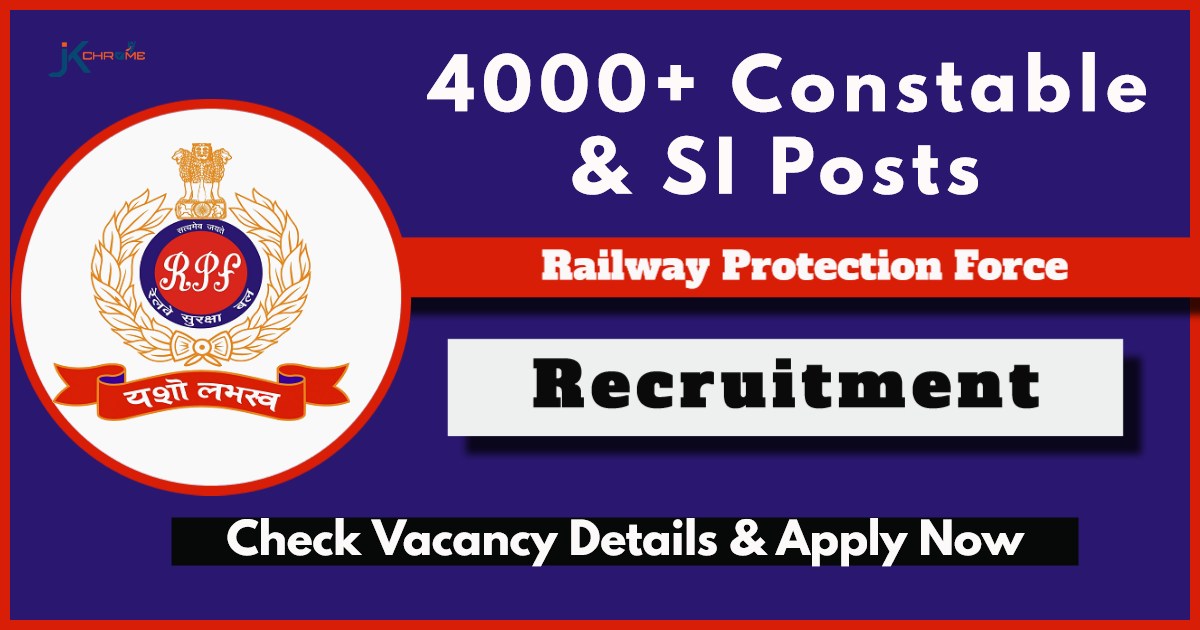 RPF Recruitment 2024: Apply for 4460 Vacancies, Check Details and Eligibility Criteria