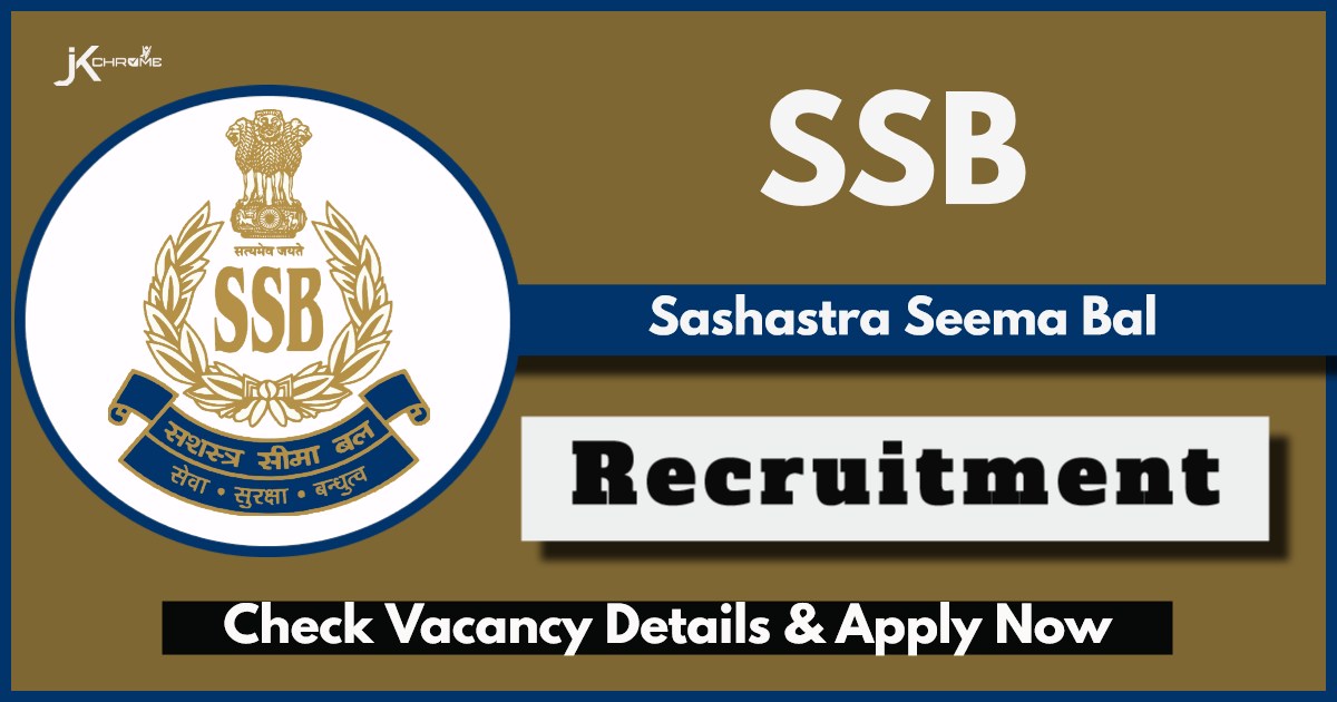 SSB Recruitment 2024: Check Posts, Vacancies, Qualification, Age, Procedure to Apply nline