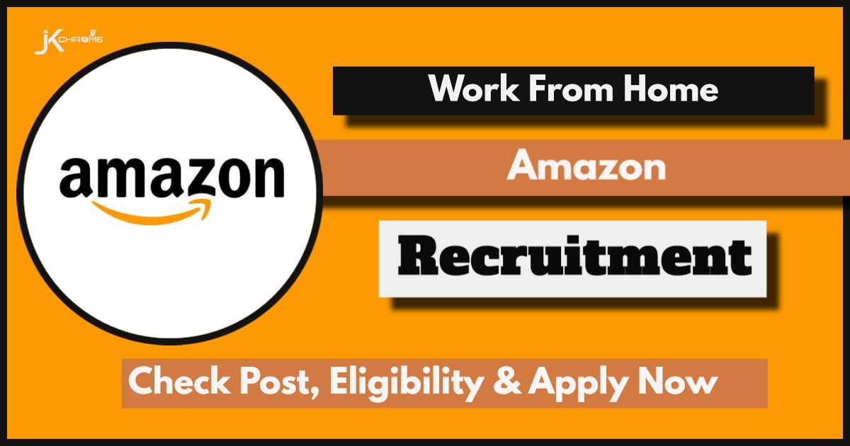 Amazon Work from Home Jobs 2024: Apply Online for Manager Vacancy