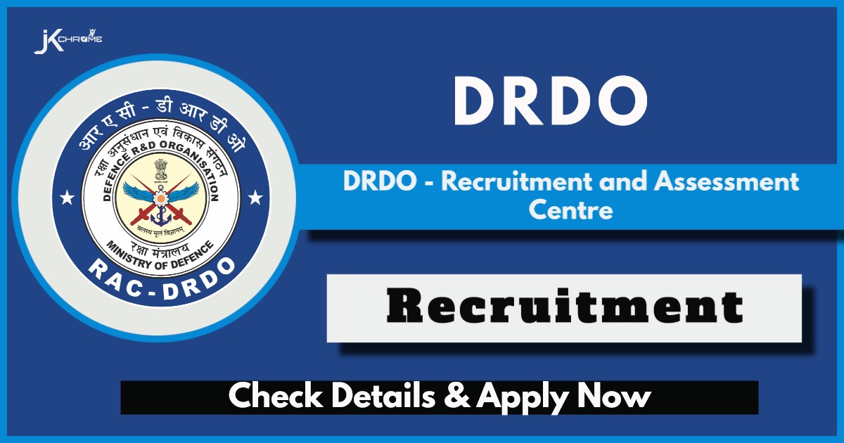 DRDO Recruitment 2024: Download Application Format for Chairperson RAC