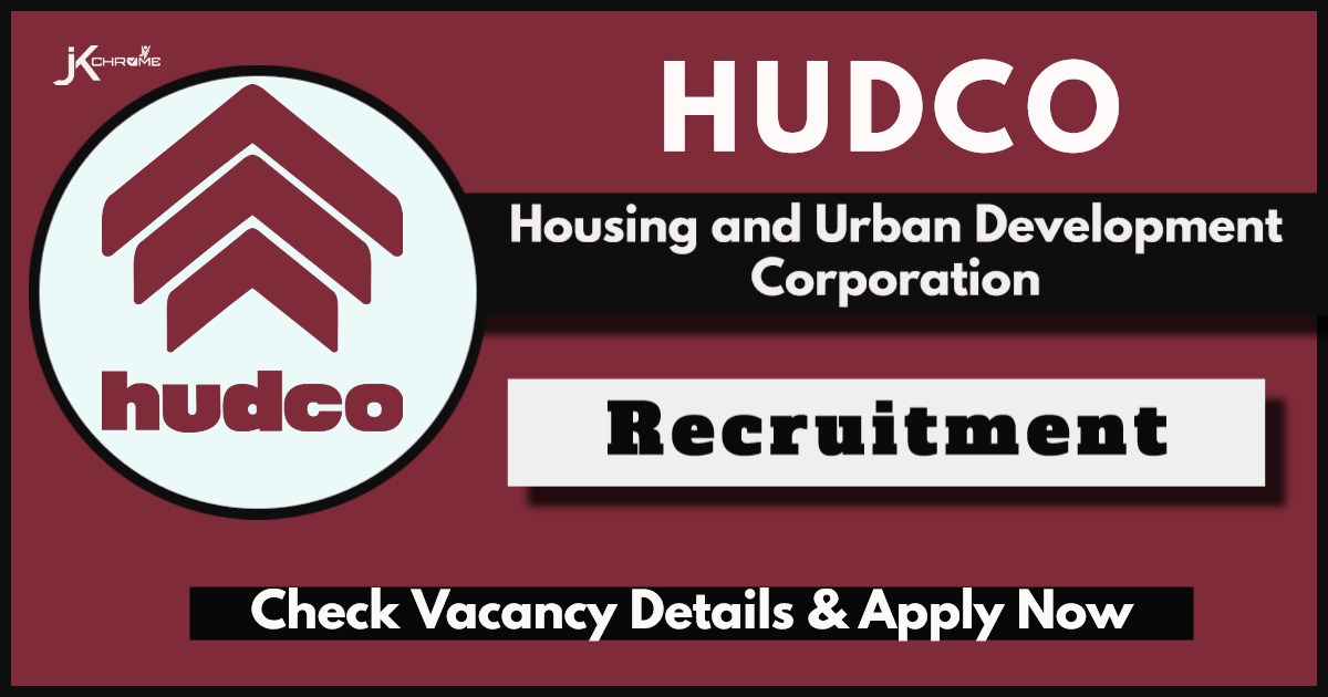 Housing and Urban Development Corporation (HUDCO) Assistant Executive Recruitment 2024